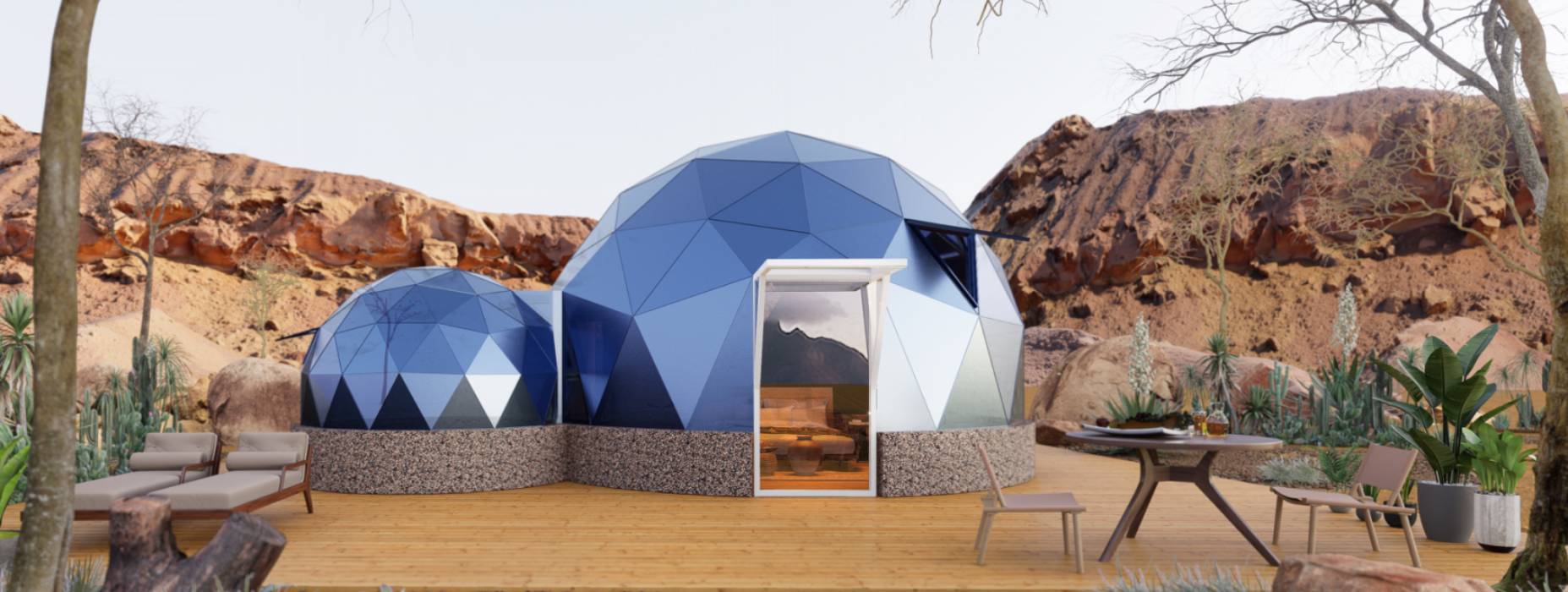 淮滨县球形智能光伏玻璃星空房